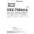 PIONEER VSX-708RDS/HYXJI Manual de Servicio