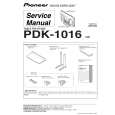 PIONEER PDK1016 Manual de Servicio