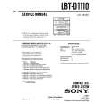 SONY LBT-D1110 Manual de Servicio
