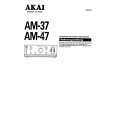 AKAI AM-37 Manual de Usuario