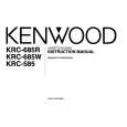 KENWOOD KRC-685R Manual de Usuario