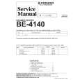 PIONEER BE-4140/KUW Manual de Servicio