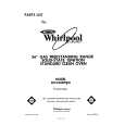 WHIRLPOOL SF5100EPW0 Catálogo de piezas