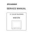 SYLVANIA W4913TA Manual de Servicio