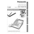 PANASONIC KXTS401W Manual de Usuario