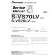 PIONEER S-VS70LV/XJI/NC Manual de Servicio