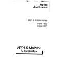 ARTHUR MARTIN ELECTROLUX MM2050W1 Manual de Usuario
