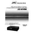 JVC AX-90VBK Manual de Usuario