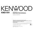 KENWOOD KMDX91 Manual de Usuario