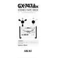 AKAI GX-747DBX Manual de Usuario