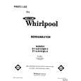 WHIRLPOOL ET16JKXLWR0 Catálogo de piezas