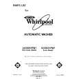 WHIRLPOOL LA5800XPW1 Catálogo de piezas