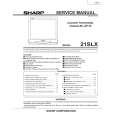 SHARP 21SLX Manual de Servicio