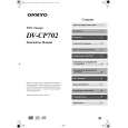 ONKYO DVCP702 Manual de Usuario