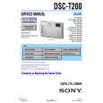 SONY DSC-T200 LEVEL2 Manual de Servicio
