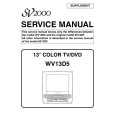 SV2000 WV13D5 Manual de Servicio