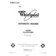 WHIRLPOOL LA5460XMW2 Catálogo de piezas