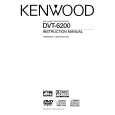 KENWOOD DVT-6200 Manual de Usuario