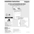 WHIRLPOOL VSF303PEKQ2 Manual de Instalación