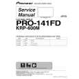 PIONEER PRO-141FD/KU/CBXC Manual de Servicio