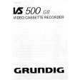 GRUNDIG VS500GB Manual de Usuario