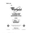 WHIRLPOOL MW8650XS6 Catálogo de piezas