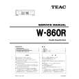 TEAC W-860R Manual de Servicio