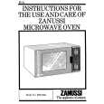 ZANUSSI MW522D Manual de Usuario