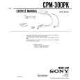 SONY CPM-300PK Manual de Servicio