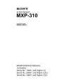 SONY MXP-310 Manual de Servicio