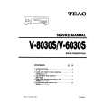 TEAC V8030S Manual de Servicio