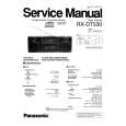 PANASONIC RX-DT530 Manual de Servicio