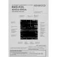 KENWOOD RXD-F2 Manual de Servicio
