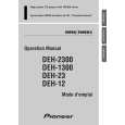 PIONEER DEH-1300/XR/UC Manual de Usuario