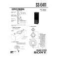 SONY SSE411 Manual de Servicio