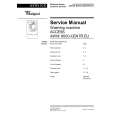 WHIRLPOOL 857007910000 Manual de Servicio