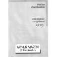ARTHUR MARTIN ELECTROLUX AR3121W Manual de Usuario ARTHUR MARTIN ELECTROLUX AR3121W Manual de Usuario