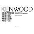 KENWOOD KRC-859C Manual de Usuario