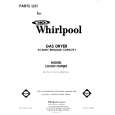 WHIRLPOOL LG5801XMW0 Catálogo de piezas