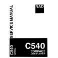 NAD C540 Manual de Servicio