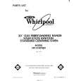 WHIRLPOOL SF0105EPW0 Catálogo de piezas