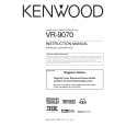 KENWOOD VR9070 Manual de Usuario