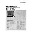 TOSHIBA SR-510C Manual de Servicio