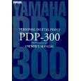 YAMAHA PDP-300 Manual de Usuario