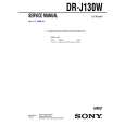 SONY DRJ130W Manual de Servicio
