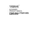 YAMAHA PSR-85 Manual de Usuario