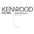 KENWOOD KRC-Z965 Manual de Usuario