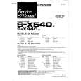 PIONEER SX440XE Manual de Servicio