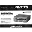 PIONEER KP-717G Manual de Usuario