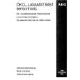 AEG LAV9451SENS. Manual de Usuario